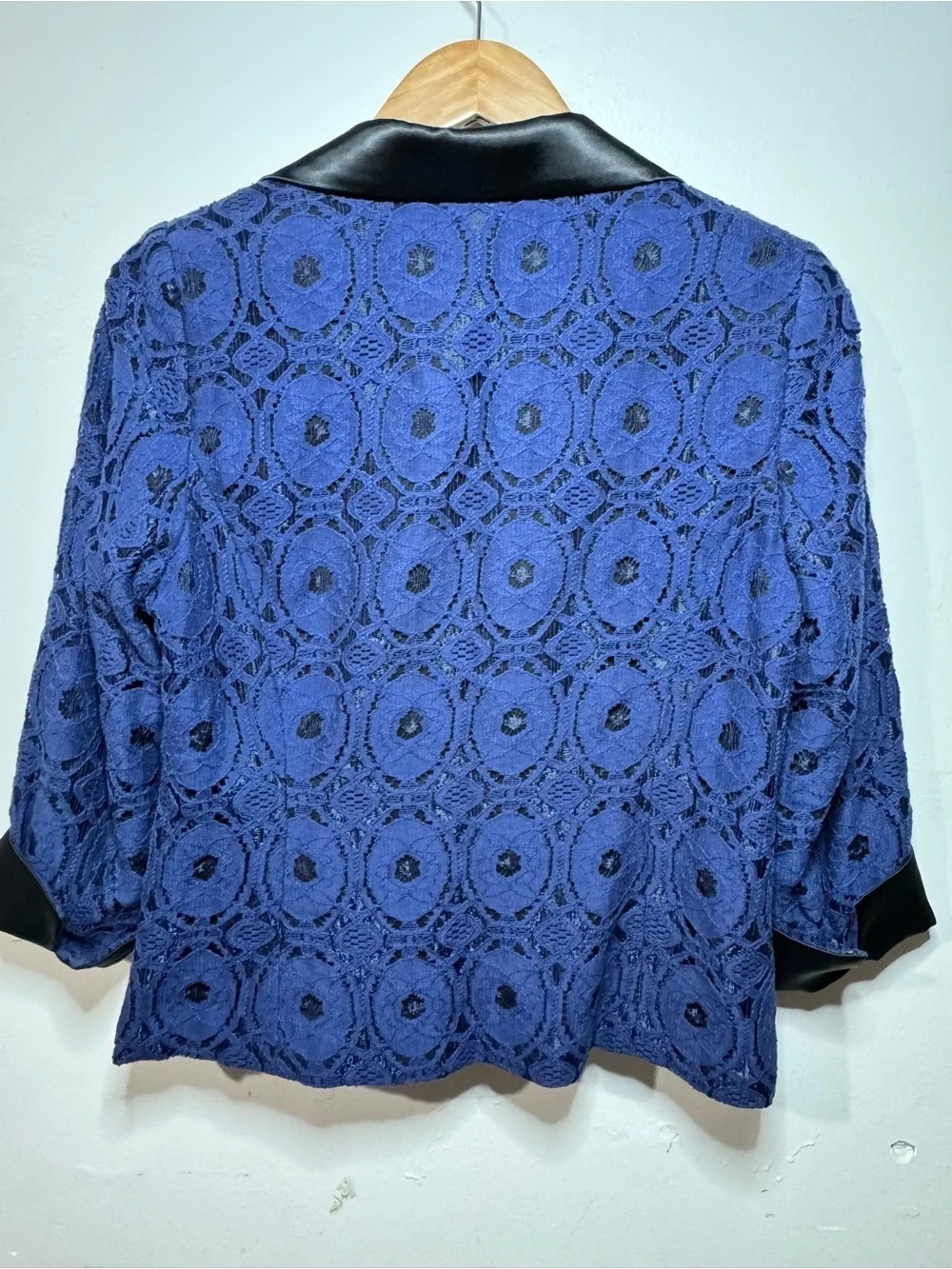 Chico's Charcoal Gray Open-Front Jacket size 1